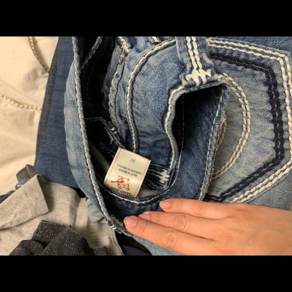 Lots of True Religion Jean shorts sz26 - Picture 9 of 11